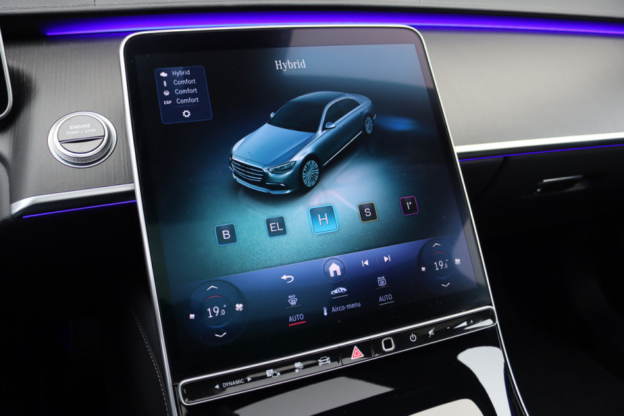 Mercedes-Benz S-Klasse 580 e 4MATIC Lang AMG Line | Airmatic | Achterasbesturing | Premium Entertainment Achter | HUD | Distronic+ | Burmester | Exclusief Nappa Leder | 3D-Display | Vlakkenverwarming | Zonweringspakket |