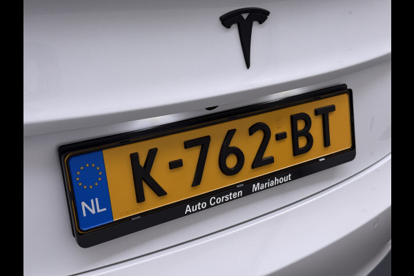 Tesla Model 3 RWD SR plus 325PK Lmv 18" AutoPilot FSD Leder Panoramadak Adaptive-Cruise Camera's Elektr.-Stuur+Stoelen+Spiegels+Geheugen+Easy- Navi LED Comfortstoelen ACC DAB Voorverwarmen interieur via App Keyless One-Pedal-Drive Origineel Nederlandse auto tot 11kw laden thuis!