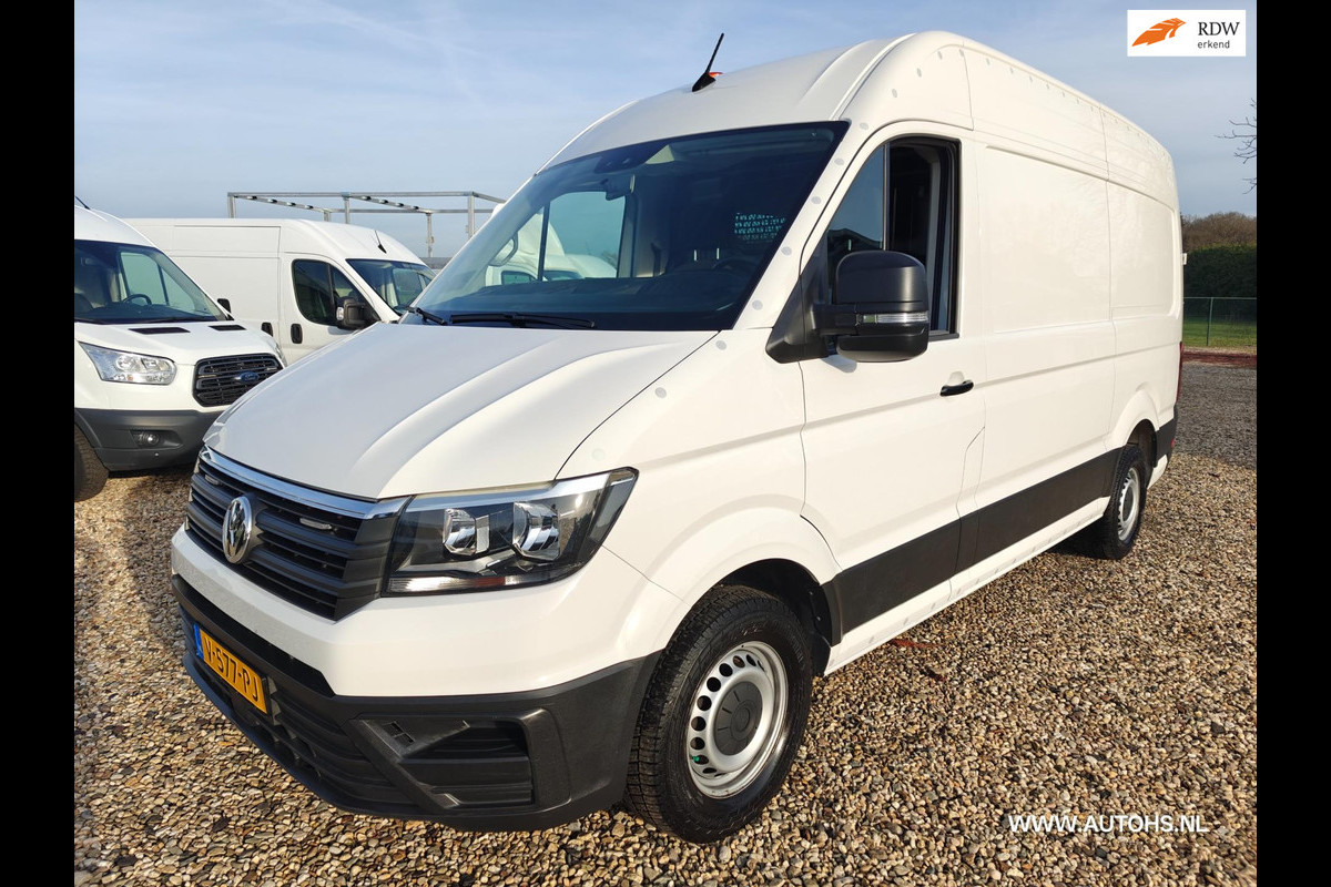 Volkswagen Crafter 35 2.0 TDI L3H3 EL Highline , euro 6 , 1e Eig. 3000 KG trekkracht , pracht bus , cruise camera , ex overheid.
