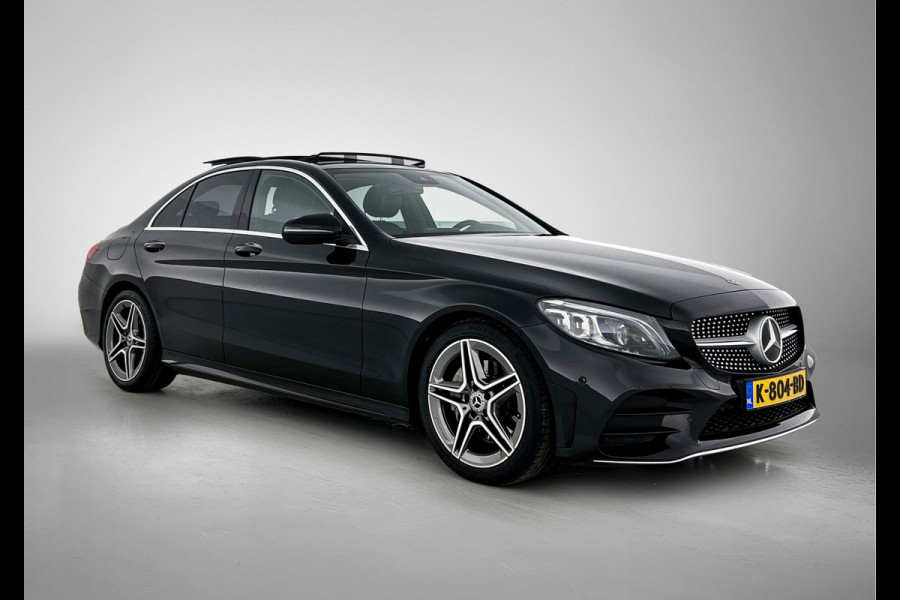 Mercedes-Benz C-Klasse 200 Business Solution AMG Lichtmetalen velgen | Navigatie | Trekhaak | Parking support met camera achter | Inclusief 24 maanden MB Certified garantie voor Europa.
