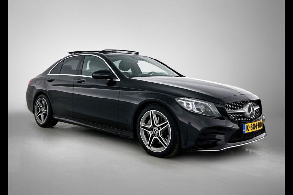 Mercedes-Benz C-Klasse 200 Business Solution AMG Lichtmetalen velgen | Navigatie | Trekhaak | Parking support met camera achter | Inclusief 24 maanden MB Certified garantie voor Europa.