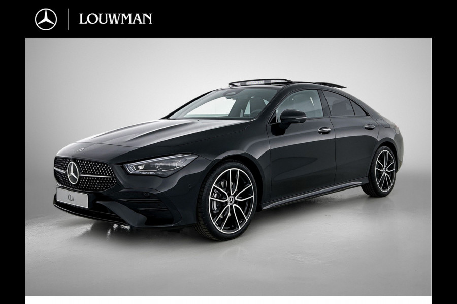 Mercedes-Benz CLA-Klasse 180 Business Solution AMG | AMG Line Plus pakket | Smartphone integratie | Panoramaschuifdak | 360° camera | Advanced sound system | Head-up display | 19 inch AMG velgen |