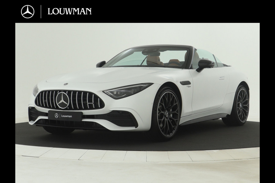 Mercedes-Benz SL-Klasse Roadster 43 | Premium Plus pakket | 21" AMG-velgen zwart | AMG Nightpakket | Rijassistentiepakket Plus | Head-up display | ENERGIZING-pakket plus | Burmester Sound systeem | Stoelventilatie voor | 360° camera |