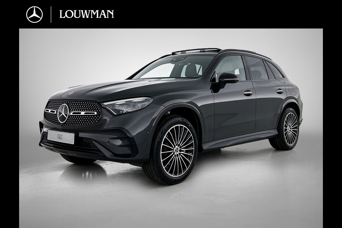 Mercedes-Benz GLC 300e 4MATIC Sport Edition | Premium Plus | Stoelventilatie/- verwarming voor | Trekhaak | Rijassistentiepakket Plus | Nightpakket | Winter pakket | Burmester® 3D surround sound systeem |