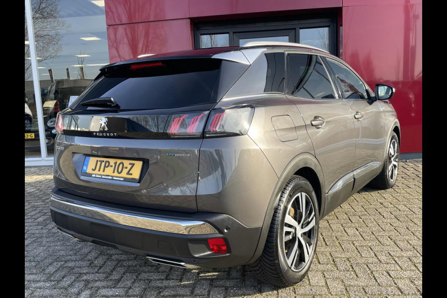 Peugeot 3008 1.6 HYbrid4 300 GT | Camera 360 | Panoramadak | Apple/Android CarPlay