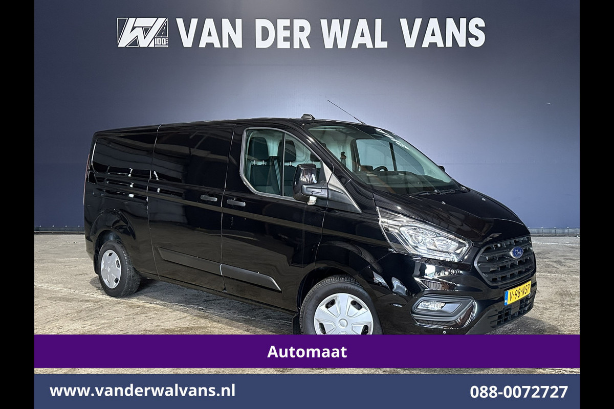 Ford Transit Custom 2.0 TDCI 131pk Automaat L2H1 Euro6 Airco | Apple Carplay | LED | Cruisecontrol Android Auto, Parkeersensoren, Verwarmde voorruit, Bijrijdersbank