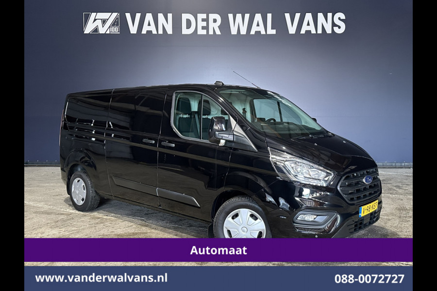 Ford Transit Custom 2.0 TDCI 131pk Automaat L2H1 Euro6 Airco | Apple Carplay | LED | Cruisecontrol Android Auto, Parkeersensoren, Verwarmde voorruit, Bijrijdersbank