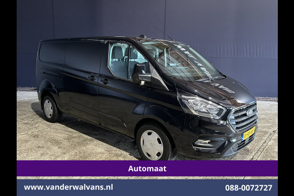 Ford Transit Custom 2.0 TDCI 131pk Automaat L2H1 Euro6 Airco | Apple Carplay | LED | Cruisecontrol Android Auto, Parkeersensoren, Verwarmde voorruit, Bijrijdersbank