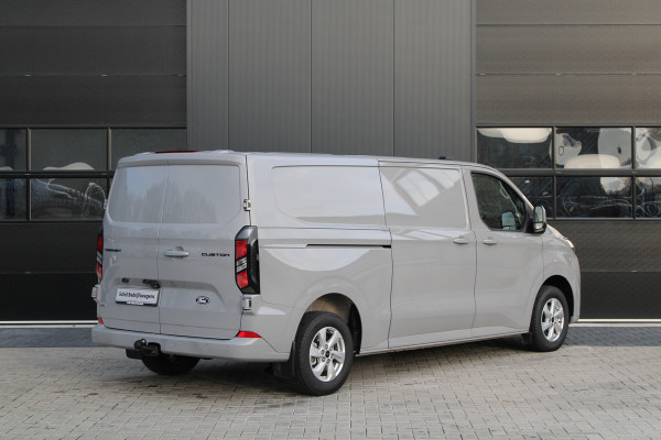 Ford Transit Custom 320 2.5 PHEV L2H1 Limited 232pk - 2x Schuifdeur - Trekhaak - Stoel/Stuurverwarming - ACC - Blindspot - Keyless - Rijklaar
