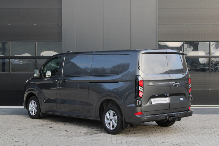 Ford Transit Custom 320 2.5 PHEV L2H1 Limited 232pk - 2x Schuifdeur - Trekhaak - Stoel/Stuurverwarming - ACC - Blindspot - Keyless - Rijklaar