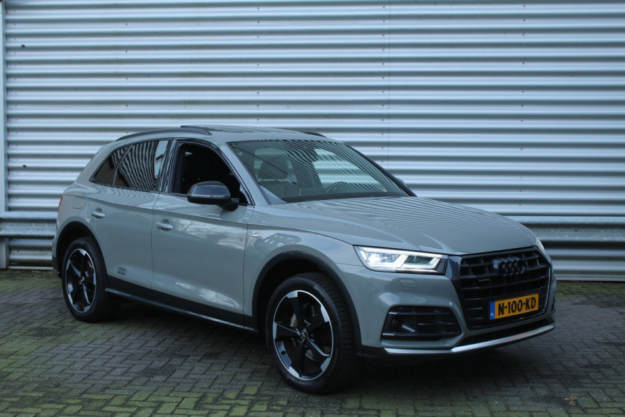 Audi Q5 2.0 TFSI 252pk quattro Sport S Line Black Edition Panoramadak Clima Cruise Navi Camera B&O Leder LMV