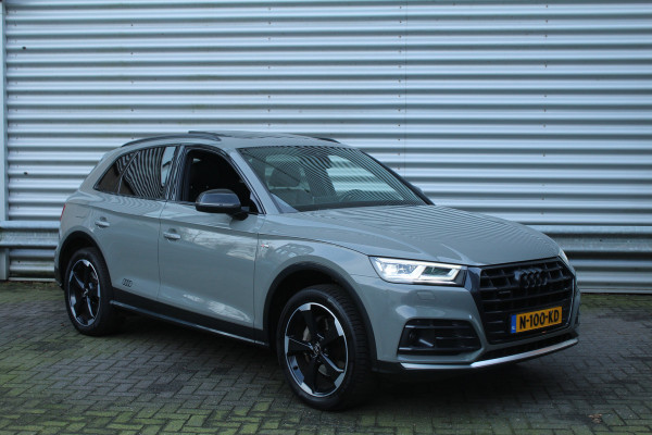 Audi Q5 2.0 TFSI 252pk quattro Sport S Line Black Edition Panoramadak Clima Cruise Navi Camera B&O Leder LMV