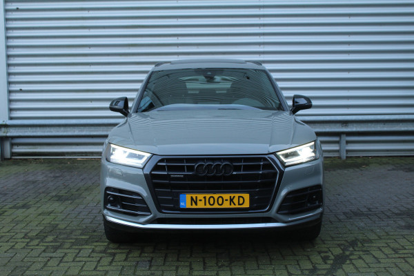 Audi Q5 2.0 TFSI 252pk quattro Sport S Line Black Edition Panoramadak Clima Cruise Navi Camera B&O Leder LMV