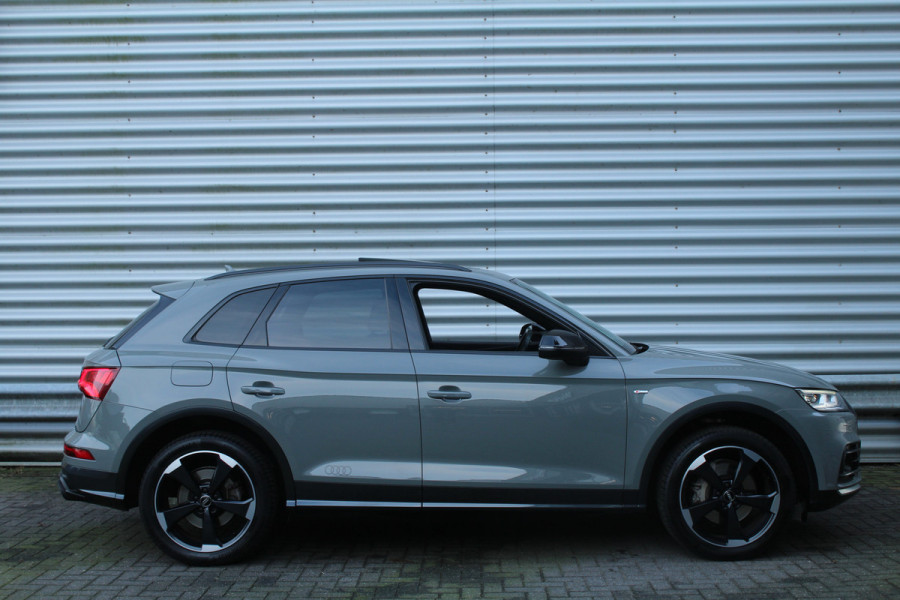 Audi Q5 2.0 TFSI 252pk quattro Sport S Line Black Edition Panoramadak Clima Cruise Navi Camera B&O Leder LMV