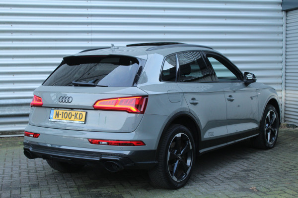 Audi Q5 2.0 TFSI 252pk quattro Sport S Line Black Edition Panoramadak Clima Cruise Navi Camera B&O Leder LMV