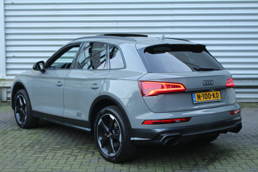 Audi Q5 2.0 TFSI 252pk quattro Sport S Line Black Edition Panoramadak Clima Cruise Navi Camera B&O Leder LMV