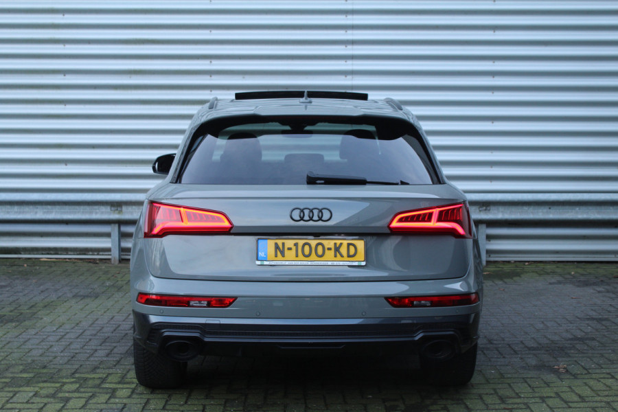Audi Q5 2.0 TFSI 252pk quattro Sport S Line Black Edition Panoramadak Clima Cruise Navi Camera B&O Leder LMV