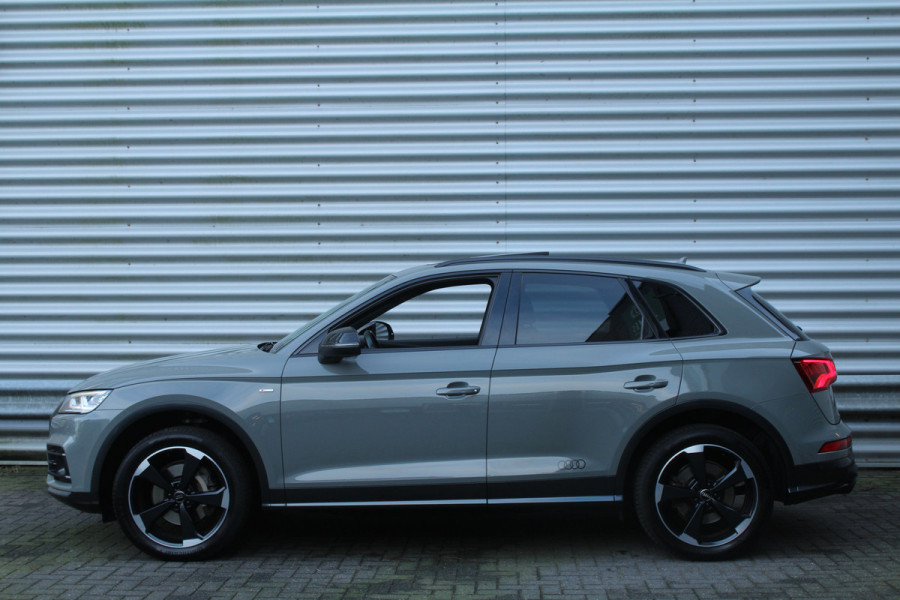Audi Q5 2.0 TFSI 252pk quattro Sport S Line Black Edition Panoramadak Clima Cruise Navi Camera B&O Leder LMV