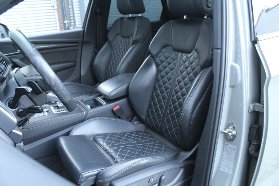 Audi Q5 2.0 TFSI 252pk quattro Sport S Line Black Edition Panoramadak Clima Cruise Navi Camera B&O Leder LMV