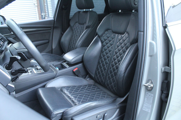 Audi Q5 2.0 TFSI 252pk quattro Sport S Line Black Edition Panoramadak Clima Cruise Navi Camera B&O Leder LMV