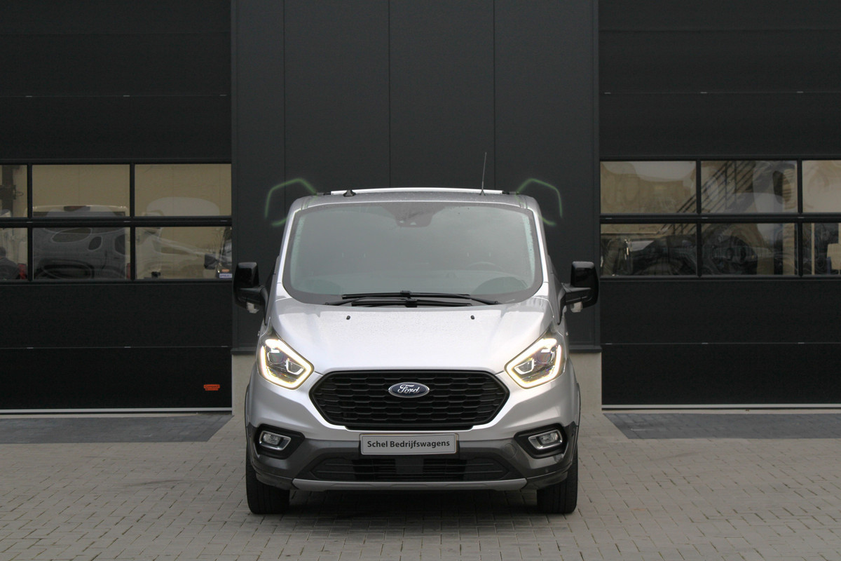 Ford Transit Custom 320 2.0 TDCI L2H1 Active DC 2x Schuifdeur - Trekhaak - Stoelverwarming - ACC - Blindspot - Carplay - Bi-Xenon - Rijklaar