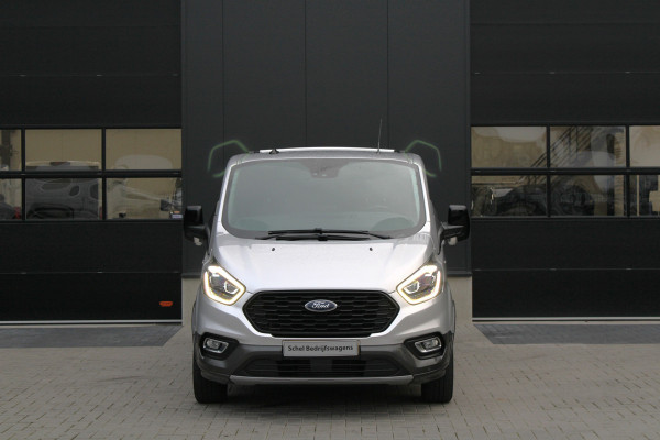 Ford Transit Custom 320 2.0 TDCI L2H1 Active DC 2x Schuifdeur - Trekhaak - Stoelverwarming - ACC - Blindspot - Carplay - Bi-Xenon - Rijklaar