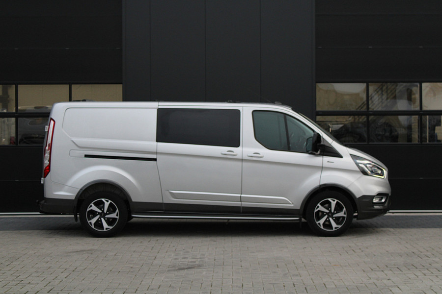 Ford Transit Custom 320 2.0 TDCI L2H1 Active DC 2x Schuifdeur - Trekhaak - Stoelverwarming - ACC - Blindspot - Carplay - Bi-Xenon - Rijklaar