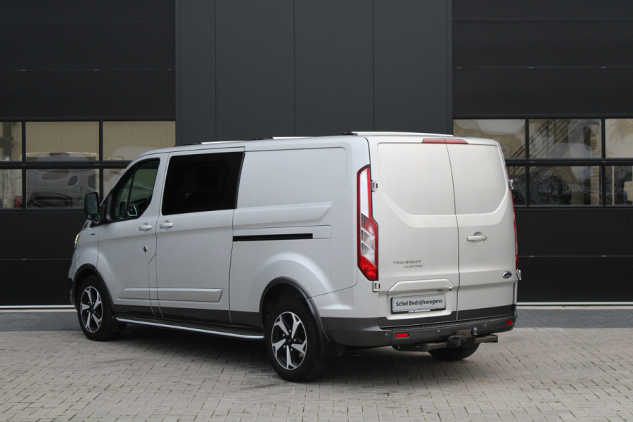 Ford Transit Custom 320 2.0 TDCI L2H1 Active DC 2x Schuifdeur - Trekhaak - Stoelverwarming - ACC - Blindspot - Carplay - Bi-Xenon - Rijklaar