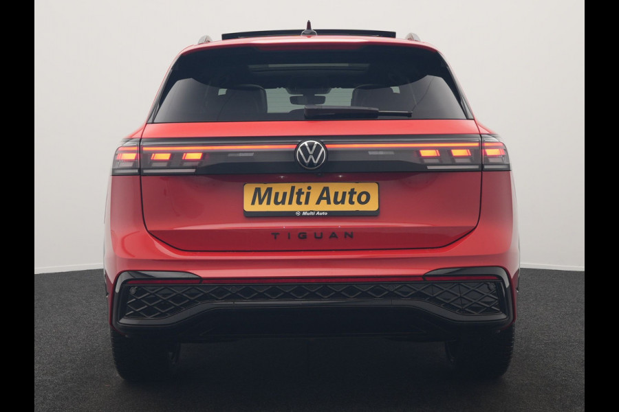 Volkswagen Tiguan 1.4 TSI eHybrid R-Line Business Plug In Hybrid 272pk Dealer O.H. PHEV | Trekhaak Af Fabriek | Panodak | Lederen Sportstoelen Massage & Memory & Ventilatie | 20"L.M | 360 Camera | Harman&Kardon | Adaptive Cruise | Stuur Verwarmd | IQ Light |