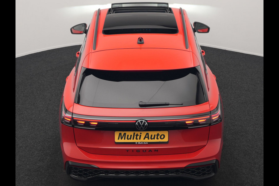 Volkswagen Tiguan 1.4 TSI eHybrid R-Line Business Plug In Hybrid 272pk Dealer O.H. PHEV | Trekhaak Af Fabriek | Panodak | Lederen Sportstoelen Massage & Memory & Ventilatie | 20"L.M | 360 Camera | Harman&Kardon | Adaptive Cruise | Stuur Verwarmd | IQ Light |