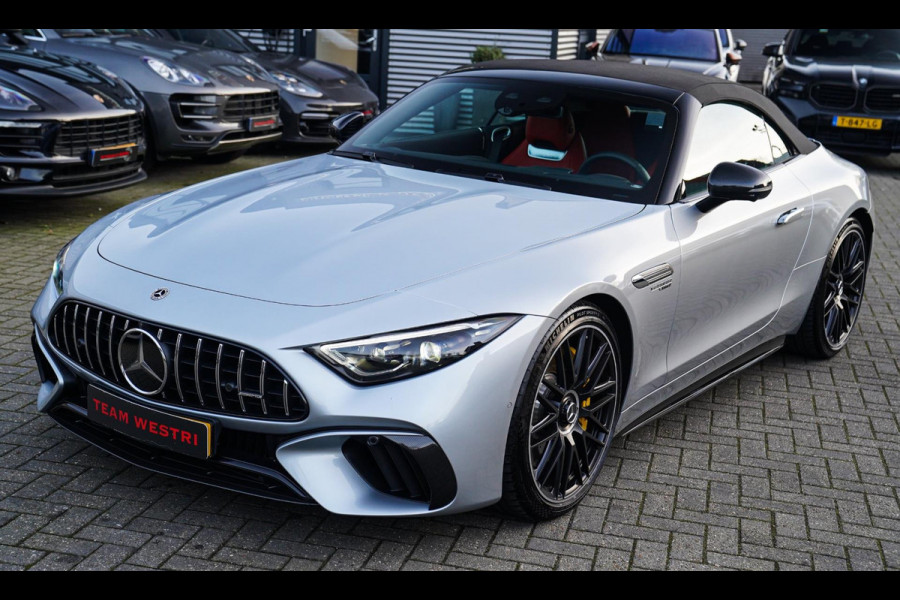 Mercedes-Benz SL-Klasse Roadster AMG 63 4MATIC+ | BTW incl | Carbon Package | Stoelkoeling | Burmester Surround Sound | 21 inch