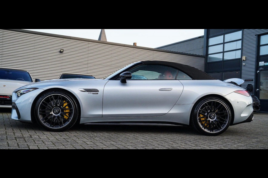 Mercedes-Benz SL-Klasse Roadster AMG 63 4MATIC+ | BTW incl | Carbon Package | Stoelkoeling | Burmester Surround Sound | 21 inch