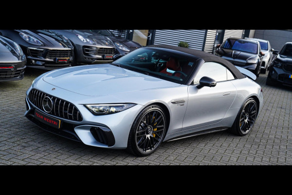 Mercedes-Benz SL-Klasse Roadster AMG 63 4MATIC+ | BTW incl | Carbon Package | Stoelkoeling | Burmester Surround Sound | 21 inch