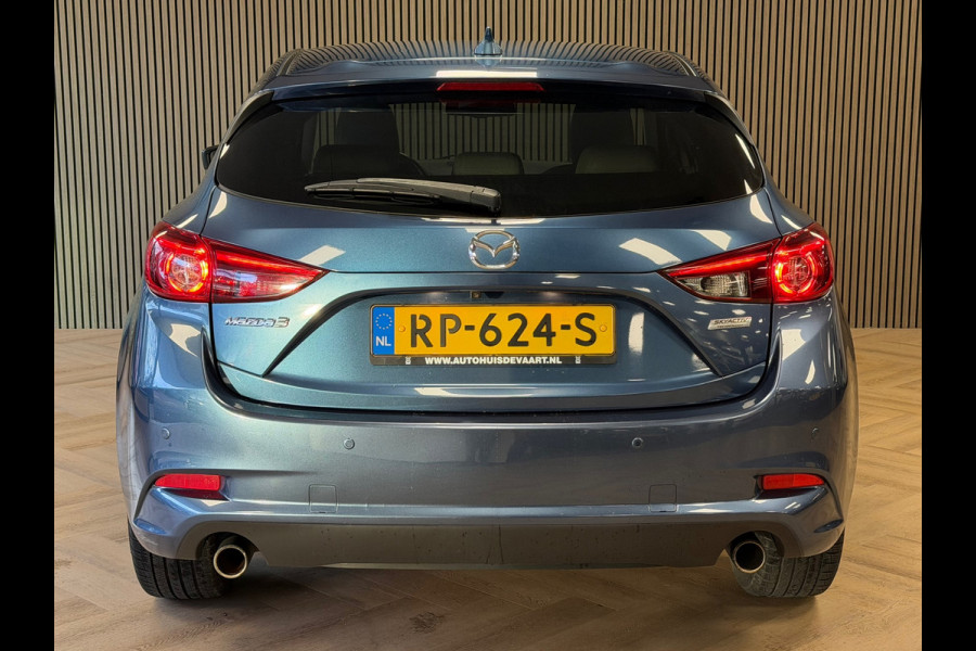 Mazda 3 2.0 SkyActiv-G 120 GT-M ACC CAMERA PARKEERSENSOREN VOOR EN ACHTER NAVI STUUR/STOELVERWARMING DODEHOEKSBEWAKING