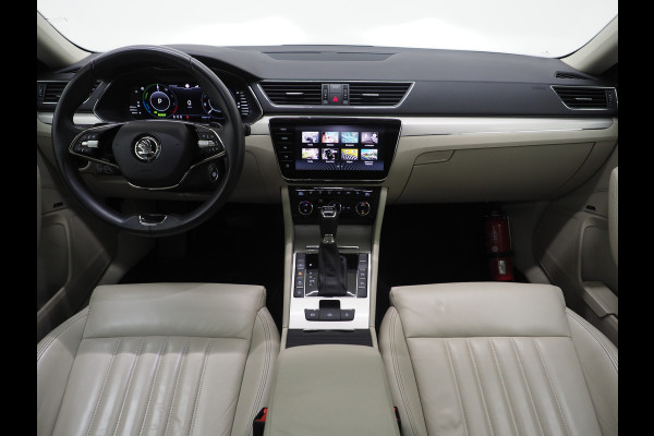 Škoda Superb Combi 1.4 TSI iV Style | Panoramadak | Canton | Leder | Camera | Keyless | Adaptive Cruise | Memory | Carplay