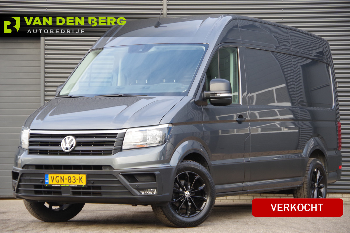 Volkswagen Crafter 35 2.0 TDI L3H3 140PK AUT. 3-ZITS, TREKHAAK, CAMERA, NAVI, CRUISE, AIRCO, NL AUTO, NAP