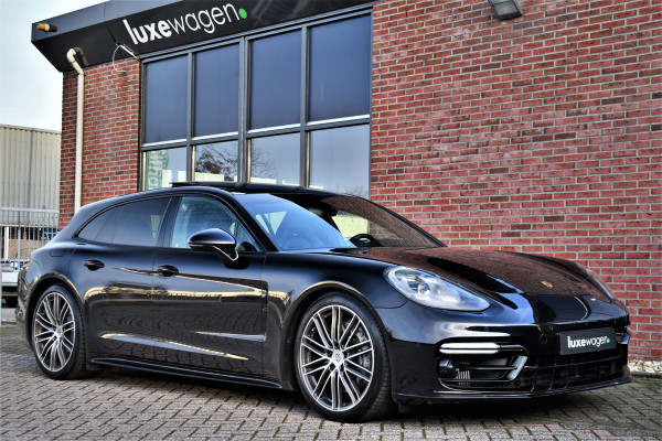 Porsche Panamera Sport Turismo 2.9 4 E-Hybrid Pano Chrono Design HUD Bose ACC 21inch 4WS