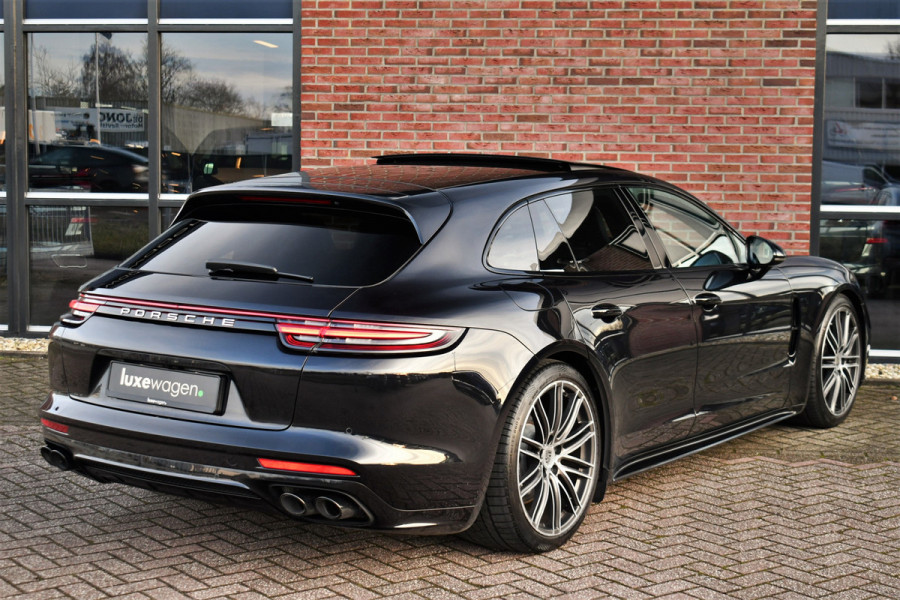 Porsche Panamera Sport Turismo 2.9 4 E-Hybrid Pano Chrono Design HUD Bose ACC 21inch 4WS