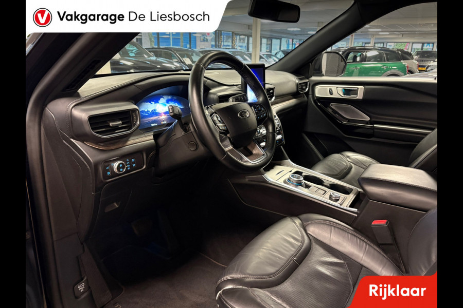 Ford Explorer 3.0 V6 EcoBoost PHEV Platinum 7 persoons / 360 camera / stoel verwarming + koeling / Panorama