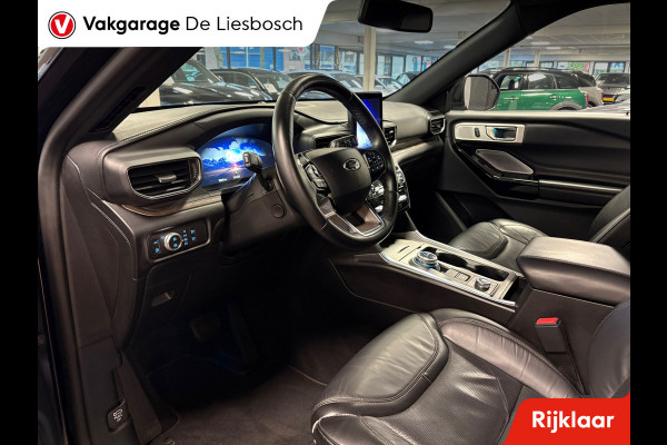 Ford Explorer 3.0 V6 EcoBoost PHEV Platinum 7 persoons / 360 camera / stoel verwarming + koeling / Panorama