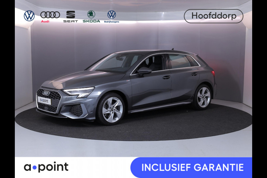Audi A3 Sportback 30 TFSI S edition 110 pk S-tronic | Navigatie | Parkeersensoren achter | Apple Carplay/Android Auto | LED koplampen | S-Line |