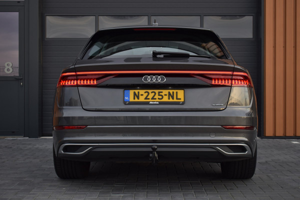 Audi Q8 55 TFSI e Quattro | Luchtvering | Trekhaak | B&O | Leer | 360 camera