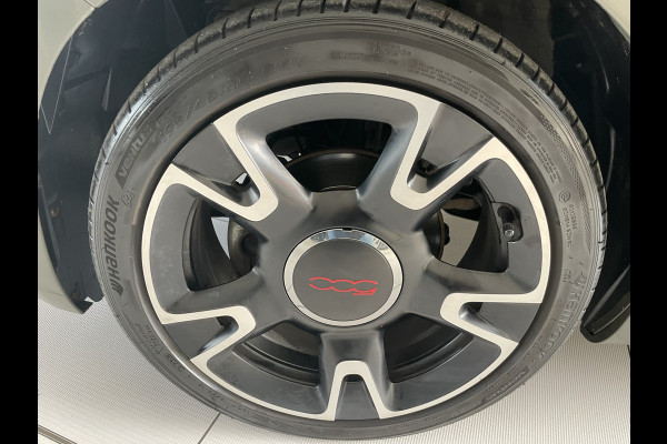 Fiat 500 0.9 TwinAir Turbo Sport Mat Groen Airco -  Cruise control - Bluetooth - Groot navigatiesysteem - Mistlampen voor - Licht metalen velgen 16 inch - Start/stop systeem - Stuur leder - Stuur multifunctioneel - Centrale deurvergrendeling met afstandsbediening