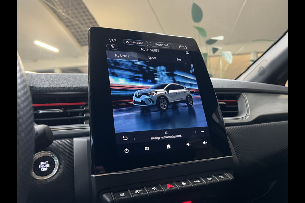 Renault Captur 1.3 TCe 160 RS Line | VERKOCHT! Groot Navi | Stoel, Stuur & voorruitverwarming | 18" | Led | 100% Dealer onderhouden!