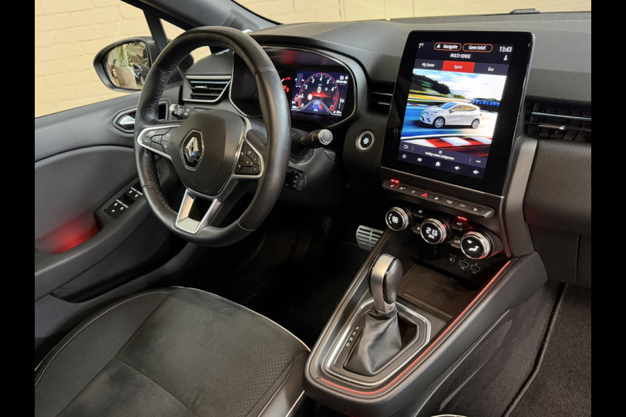 Renault Clio 1.3 TCe 130pk | Edition One | Groot Navi | Bose | 360 | Blindspot | Stoel & Stuur verwarming | 17"| 100% Onderhouden!