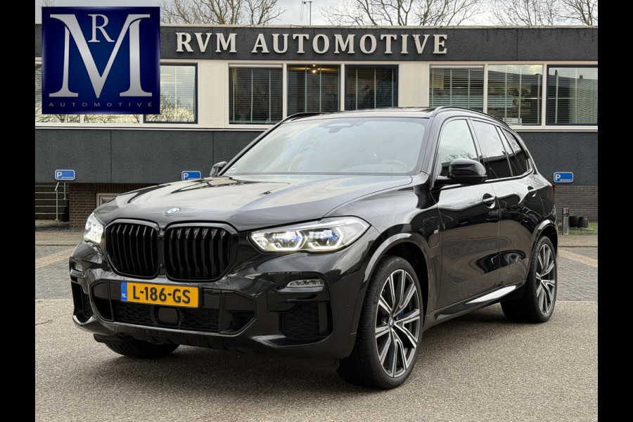 BMW X5 xDrive45e High Executive BOMVOL OPTIES| INDIVIDUAL| SOFTCLOSE| PANO| LASER LED| ALCANTARA HEMEL| HARMAN KARDON| DRIVING ASS. PROF| HEAD-UP| 360 CAMERA| ACHTERBANK VERWARMING| 22 INCH| STUURVERWARMING , ACHTERAS BESTURING| ETC...|