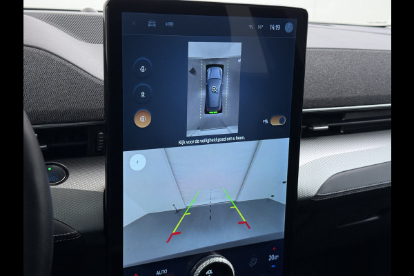 Ford Mustang Mach-E Extended RWD 98 kWh SOH 94% 294pk Pano-Dak Leer+8-weg-Elektr+Verwarmd+Geheugen 360-Camera Bang&Olufsen-HiFi Elektr.Achter Keyless Smartphone-key Dual-Ecc Ford-pass-Connect/Entry Speed-Assist Active-Breaking Blind-Spot-warning Driver-Alerd AB+  LMv LED-Lamp-v+a € 59.000 nieuw Orig.Nederlandse Auto 1e Eigenaar WLTP 610km