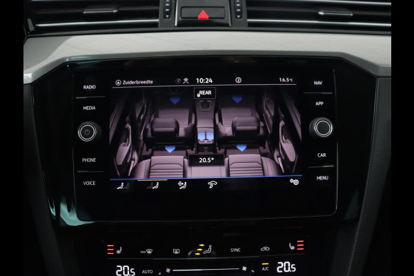 Volkswagen Passat 1.4 TSI PHEV GTE | Trekhaak | Stoelverwarming | Massage | Camera | Carplay | Navigatie | Adaptive cruise | Matrix LED | Parkeerhulp | Climate control | Plug In