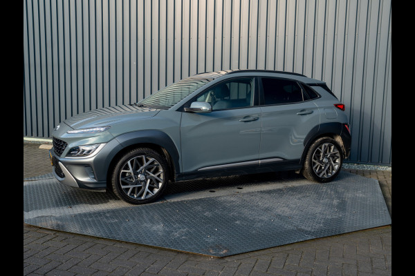 Hyundai Kona 1.6 GDI HEV Premium Sky | Trekhaak | Head Up | Leder | Adapt. cr. | Prijs Rijklaar!!