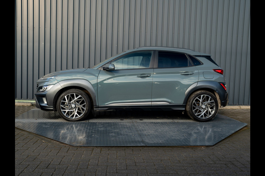 Hyundai Kona 1.6 GDI HEV Premium Sky | Trekhaak | Head Up | Leder | Adapt. cr. | Prijs Rijklaar!!
